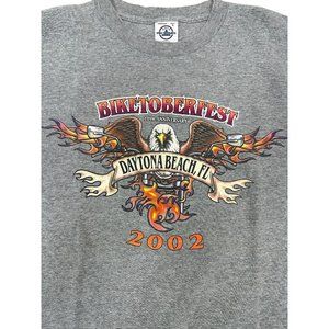 2002 Daytona Beach Biketoberfest tee shirt Size L